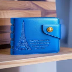 zeph enterprises Men Casual Blue Artificial Leather Wallet-picture-12