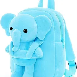 Kids Velvet School Bag soft plush Cute Backpack Baby Girl Preschool (2-5 Years) Plush Bag-image-0