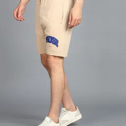 alan jones Solid Men Brown Regular Shorts image 3