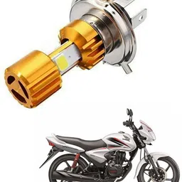 crokrok Triple Led H4 Fitting Bulb 9 Volt H4-3S-LED-GOLD M-xt55 Headlight Motorbike, Car LED for Honda (12 V, 25 W)-picture-24