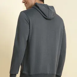 allen solly Men Full Sleeve Solid Sweatshirt image 3