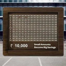 gs smart 10000 Rupees Goal Tracker, Cash Collection Bank for Kids and Adults Coin Bank-picture-22