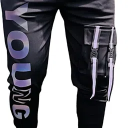 trending mindsart Men Printed Black Track Pants-picture-12