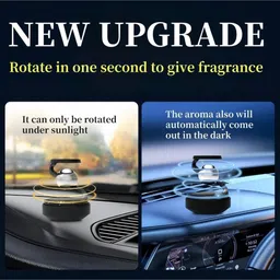 jyoresha Space Theme Car Cologne Aromatherapy Car Interior Autorotation Decoration Car Freshener Diffuser image 3