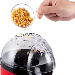 gethome Popcorn Maker Instant Oil Free Popcorn Maker Machine with Measuring Cup 300 L Popcorn Maker image 3