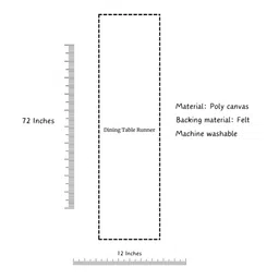 akira Feast in Style with Our Dark Green & Golden Orange Leaf Table Runner 12 72 Inches of Trendy Perfection image 4