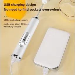 dhriyag Electric with Double Whisk C Type Rechargeable Coffee Maker Machine for Home 5 Cups Coffee Maker image 3