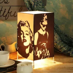 Multicolour Cotton Table Lamp by Green Girgit image 1