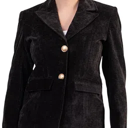 twenty me Women Solid Single Breasted Casual Blazer-picture-22