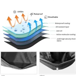 horseyaart Waterproof Two Wheeler Cover for Mahindra image 4