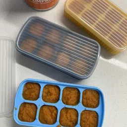 flynhigh SILICONE LINE ICE CUBE TRAY PACK OF 3 WITH LID 100% BPA Free K15 Multicolor Silicone Ice Cube Tray-picture-14