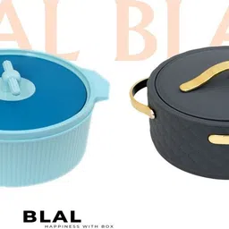 blal Plastic Thermoware Casserole Set | Insulated Hot Pot for Kitchen & Dining Pack of 2 Thermoware Casserole Set-picture-39