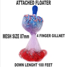 barsha fishing nets 87mm fishing net lead sinkers Fishing Net image 2