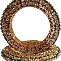 devanya crafts Brass Bangle Set image 4