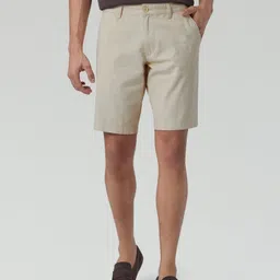 xyxx Solid Men White Chino Shorts image 1