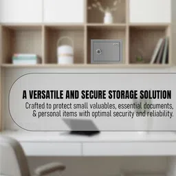 link Smart Safe Locker for Home | Gullak Safe 2 Litres | Digital Lock Safe Locker image 3