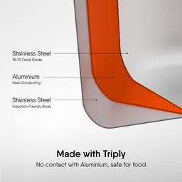 stahl Artisan Triply Stainless Cook and Serve Casserole image 3