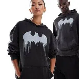 Unisex Oversized Hoodie with Batman Print-image-83