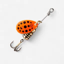 Fishing Spinner Weta _DIESE_0 - Orange Black Dots-image-13