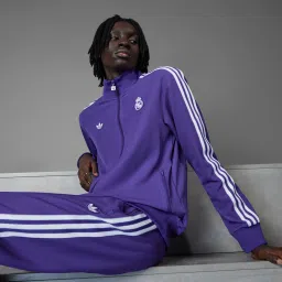 adidas performance Real Madrid Terrace Icons Track Top image 5