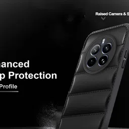 Karwan Realme 12 Pro Puffer Edition Silicone Mobile Back Case image 3