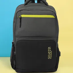 The Roadster Lifestyle Co. Black Unisex Laptop Backpack image 4