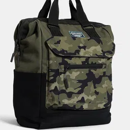 Jack & Jones Men Camouflage Printed Backpack Up to 14 inch image 3