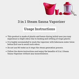 Imega Nose Steamer, Cough Steamer, Nozzle Inhaler & Nose steamer for cold, cough Vaporizer image 4