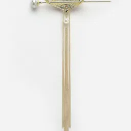 PANASH Gold Plated Embellished Hairstick image 3