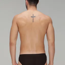 AMUL COMFY Pack Of 3 Mid Rise Pure Cotton Basic Briefs AC-CBRIIE-CB-NY-LBR-3XL-3PC image 4