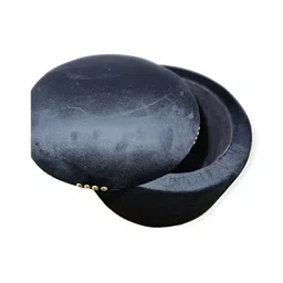 Shadowkart Blue Wooden Pouffes Sitting Mudda Ottomans image 4