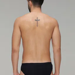 AMUL COMFY Pack Of 3 Pure Cotton Basic Briefs- AC-CBRIIE-NY-LBR-SGY-S-3PC image 5