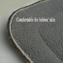 budum budum bamboo insert to be used in baby reusable diaper image 2