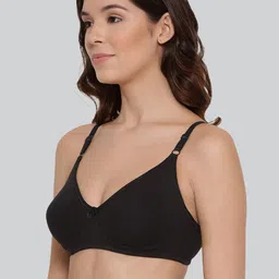 LYRA Pack Of 2 Combed Cotton Seamless Moulded Encircled Bra image 4