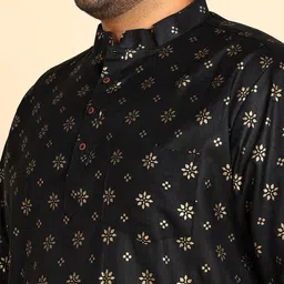 Sztori Floral Printed Mandarin Collar Kurta image 2