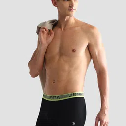 U.S. Polo Assn. Men Mid Rise Cotton Trunk OET04-002-PL image 4