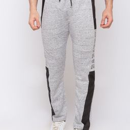 Status Quo Men Grey & Black Typography Printed Track Pant-picture-21