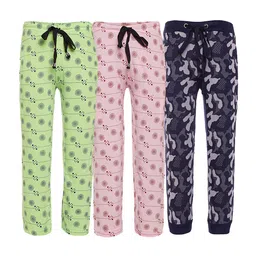 mack jonney Vimal Jonney Kids Multicoloured Cotton Pack of 3 Trackpants-picture-32