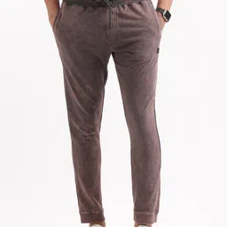 WROGN Men Mid-Rise Cotton Joggers-picture-0