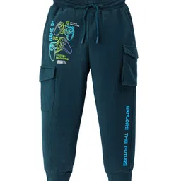 ARIAS By LARA DUTTA Boys Printed Mid Rise Joggers-picture-48