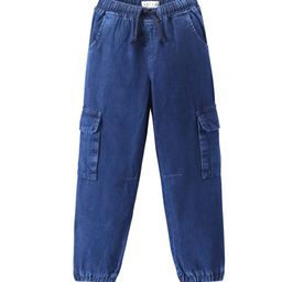 ARIAS By LARA DUTTA Boys Denim High-Rise Cargo Jeans-picture-31