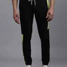 WROGN Men Cotton Mid-Rise Slim Fit Joggers-picture-13