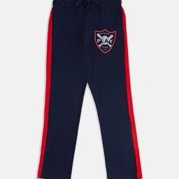 Pantaloons Junior Boys Solid Cotton Regular Fit Track Pants-picture-13