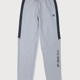 Gini and Jony Boys Grey Solid Track Pants image 4