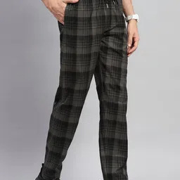Monte Carlo Men Checked Track Pants image 2