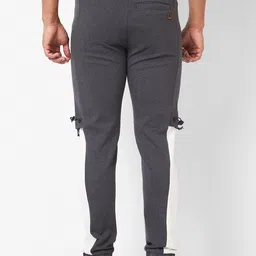 SPYKAR Men Colourblocked Mid-Rise Joggers image 5
