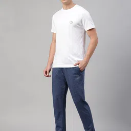 van heusen innerwear Van Heusen Men Mid Rise Cotton Track Pant image 3