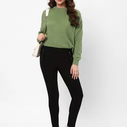 R&B Women Mid-Rise Skinny Fit Trousers image 4