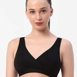 SOIE Non Padded Non Wired Lounge Bra with Removable Cups-picture-33