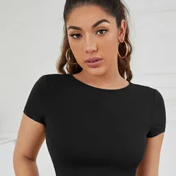 AAHWAN Cotton Styled Back Round Neck Top-picture-17
